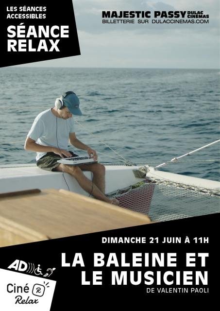 CINÉ RELAX : LA BALEINE ET LE MUSICIEN de Valentin Paoli 
