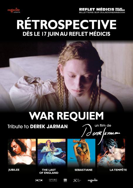 RÉTROSPECTIVE DEREK JARMAN : SEBASTIANE, JUBILEE, LA TEMPÊTE, THE LAST OF ENGLAND et WAR REQUIEM