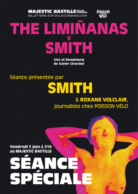 SÉANCE SPÉCIALE : The Limiñanas x SMITH - Live at Beaubourg, suivie d'un échange avec le groupe