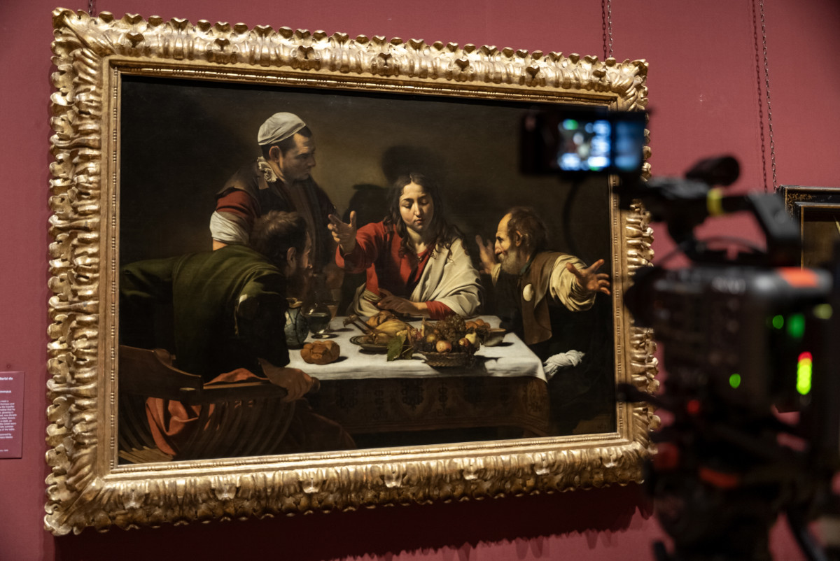 Exposition sur Grand Ecran, Caravage, Peinture