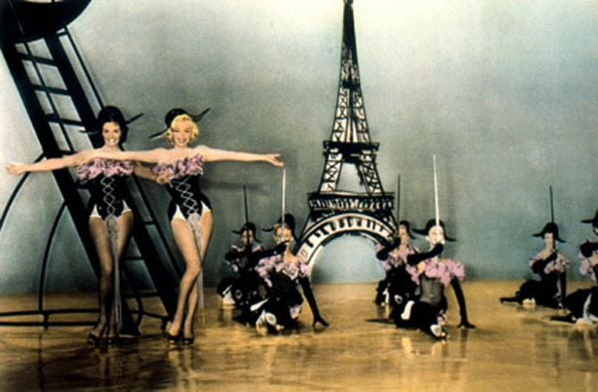 les hommes preferent les blondes, Olvier Minne, Howard Hawks, Jane Russel, Marylin Monroe