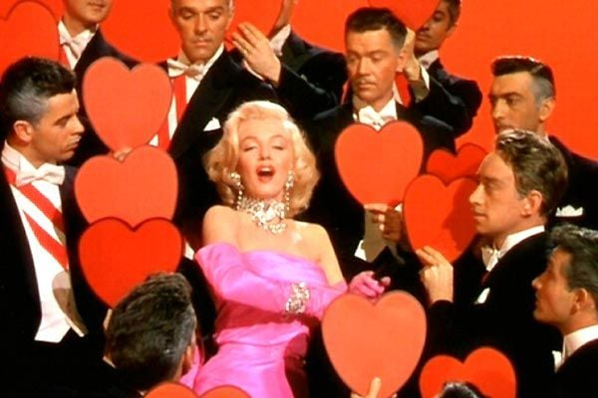 les hommes preferent les blondes, Olvier Minne, Howard Hawks, Jane Russel, Marylin Monroe