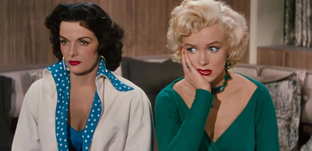 les hommes preferent les blondes, Olvier Minne, Howard Hawks, Jane Russel, Marylin Monroe