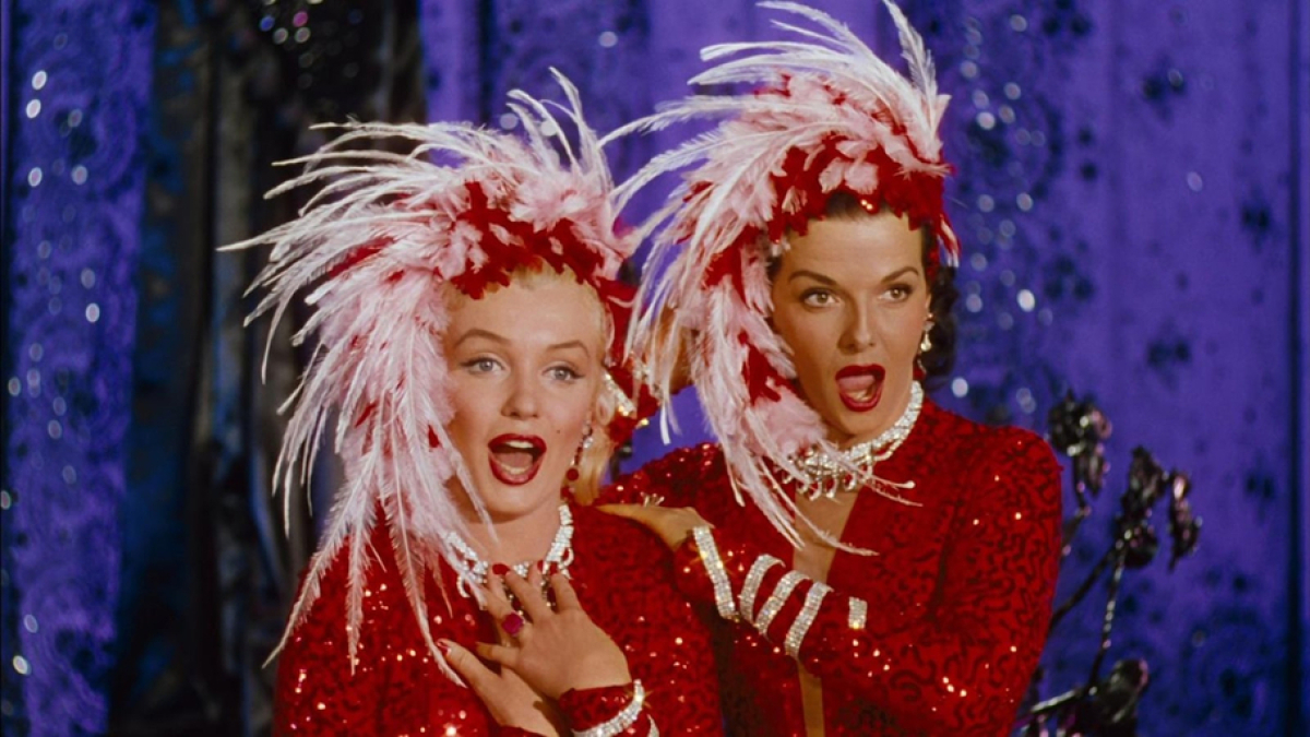 les hommes preferent les blondes, Olvier Minne, Howard Hawks, Jane Russel, Marylin Monroe