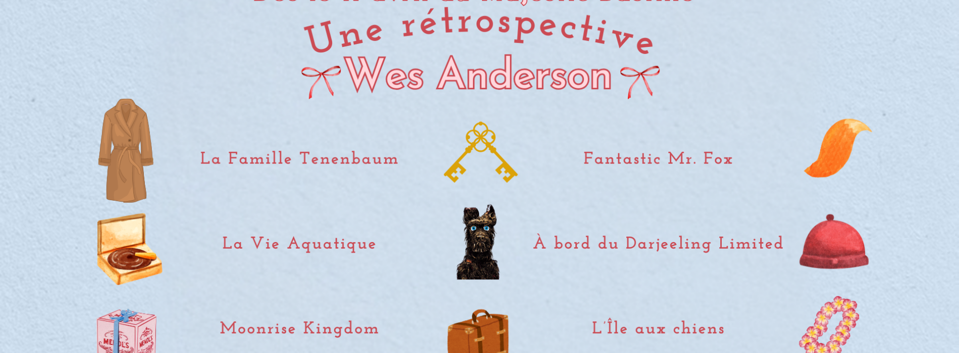 Rétrospective Wes Anderson