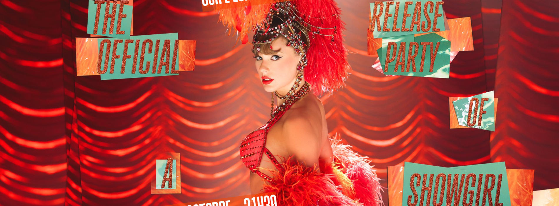 Taylor Swift | The Official Release Party of a Showgirl débarque sur l'écran Panorama du Majestic Bastille les 4 et 5 octobre uniquement !