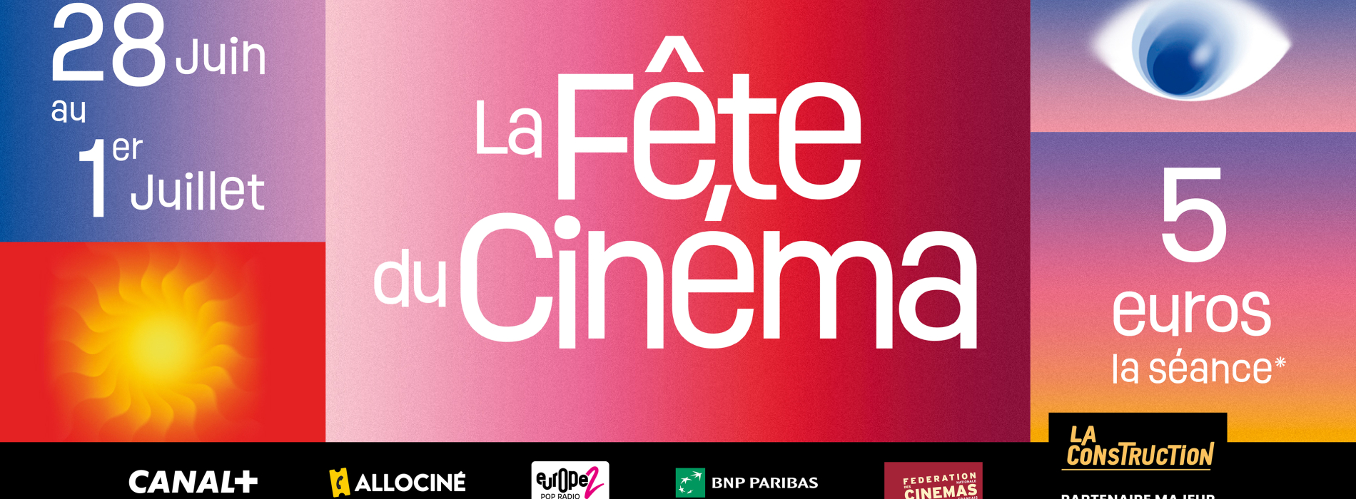 Fête du cinéma 2026 : 5€ la séance ! 