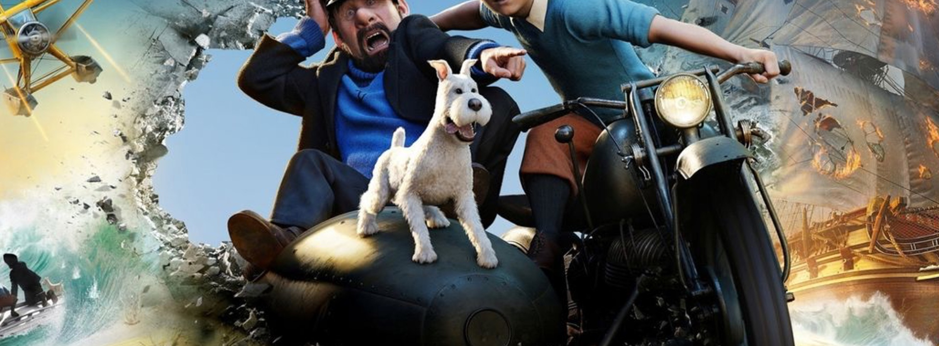 doggo friendly : les aventures de tintin: le secret de la licorne
