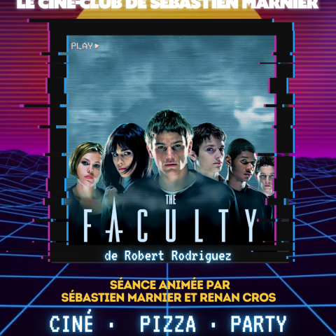 MARNIERTOSCOPE #3 Le Ciné-Club de Sébastien Marnier : THE FACULTY de Robert Rodriguez présenté par Sébastien Marnier et Renan Cros