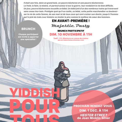 Ciné-club Yiddish pour tous - Avant-première de La plus précieuse des marchandises de Michel Hazanavicius