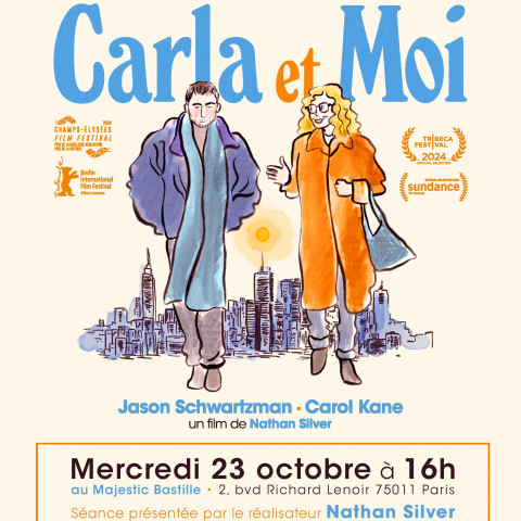 CARLA ET MOI : Séance spéciale en présence de Nathan Silver