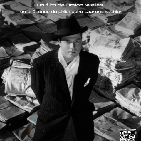 Les Cinesthésies d'Opium Philosophie : CITIZEN KANE de Orson Welles, présenté par Laurent Bachler, professeur de philosophie 